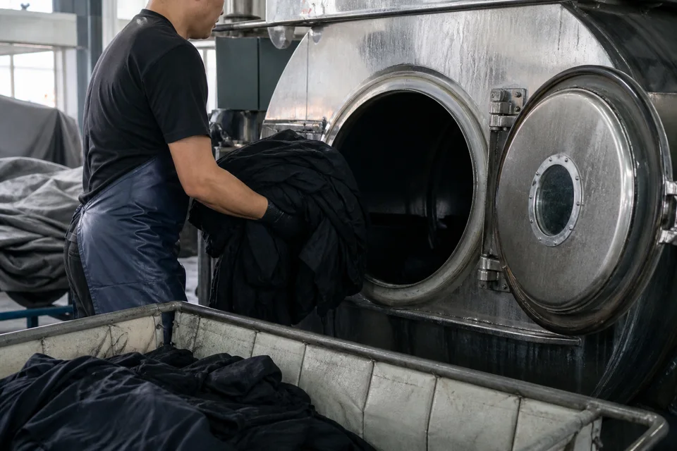 Garment washing