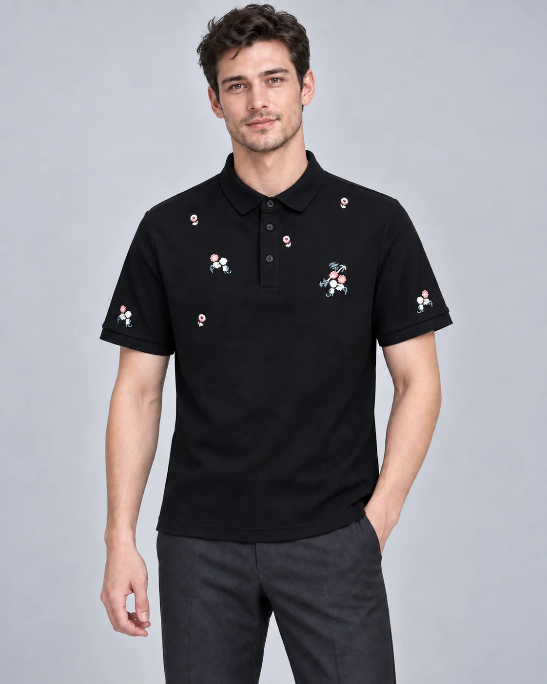 25136 Black · Three-quarter
