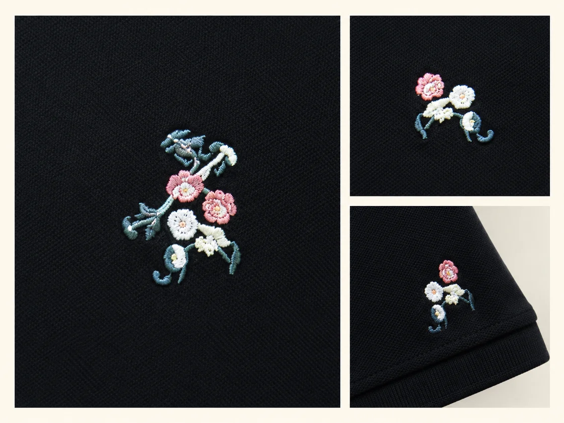 Black · Signature detail